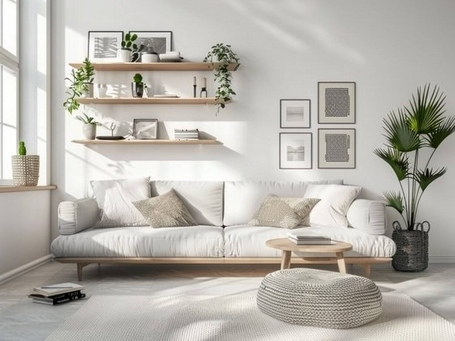 Jak urządzić salon w stylu skandynawskim z wykorzystaniem jasnych kolorów