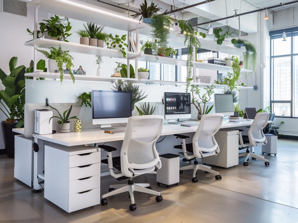 Jak wybrać biurko z funkcją przechowywania dla przestrzeni coworkingowej