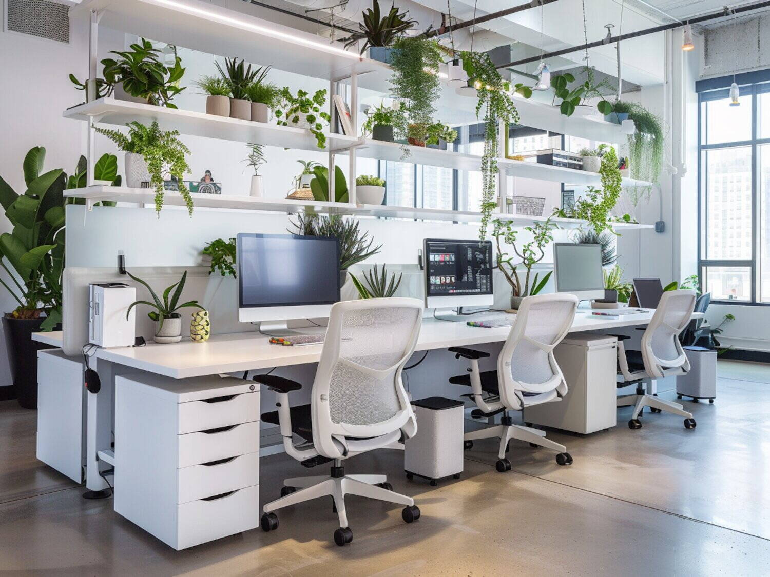 Poradnik: Jak wybrać biurko z funkcją przechowywania dla przestrzeni coworkingowej?