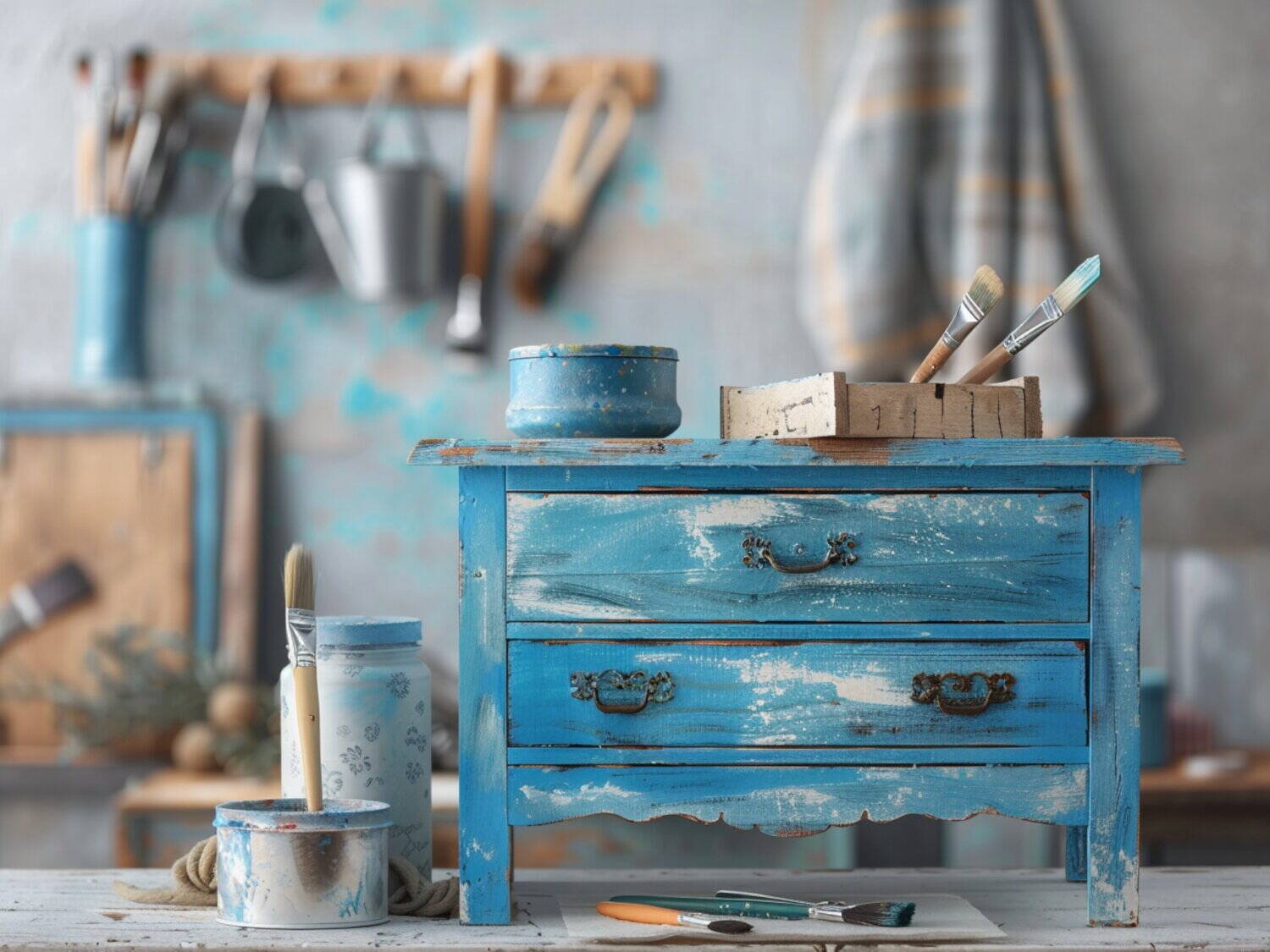 Jak wykorzystać farby kredowe do odświeżania mebli?