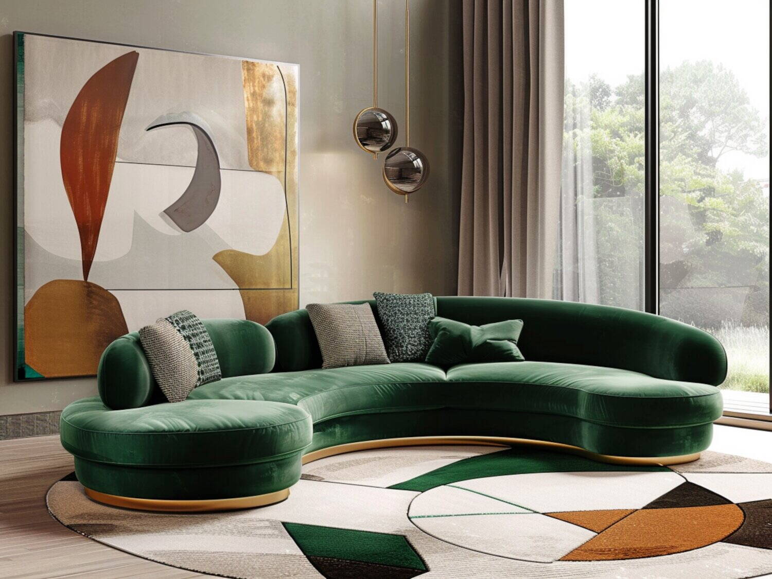 10 inspiracji na wnętrza z nowoczesnymi meblami tapicerowanymi