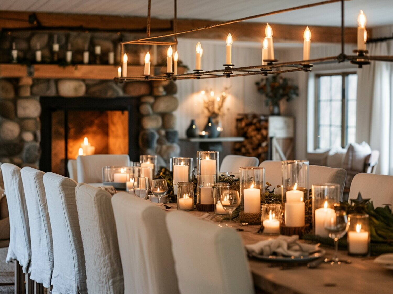 Jak dopasować oświetlenie rustykalne do przestrzeni jadalnych