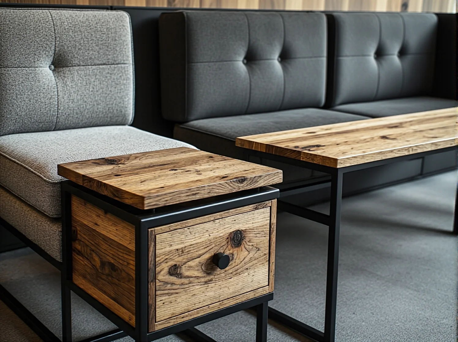 Ergonomiczne fotele w hotelowej strefie do pracy