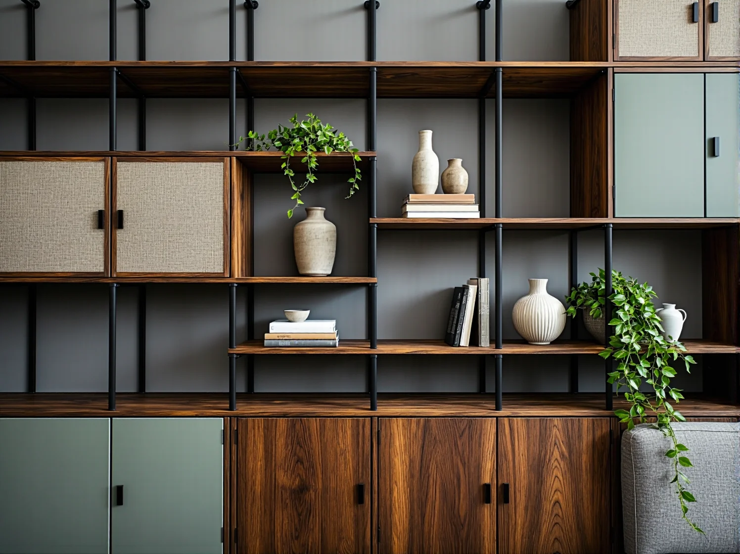 Ergonomiczne meble pokazujące, jak projektanci łączą funkcjonalność ze współczesnym stylem.