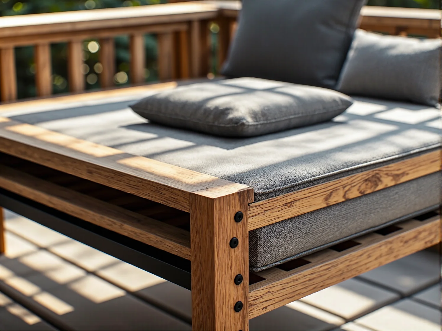 Kompaktowy zestaw mebli balkonowych – idealne rozwiązanie do małej przestrzeni.