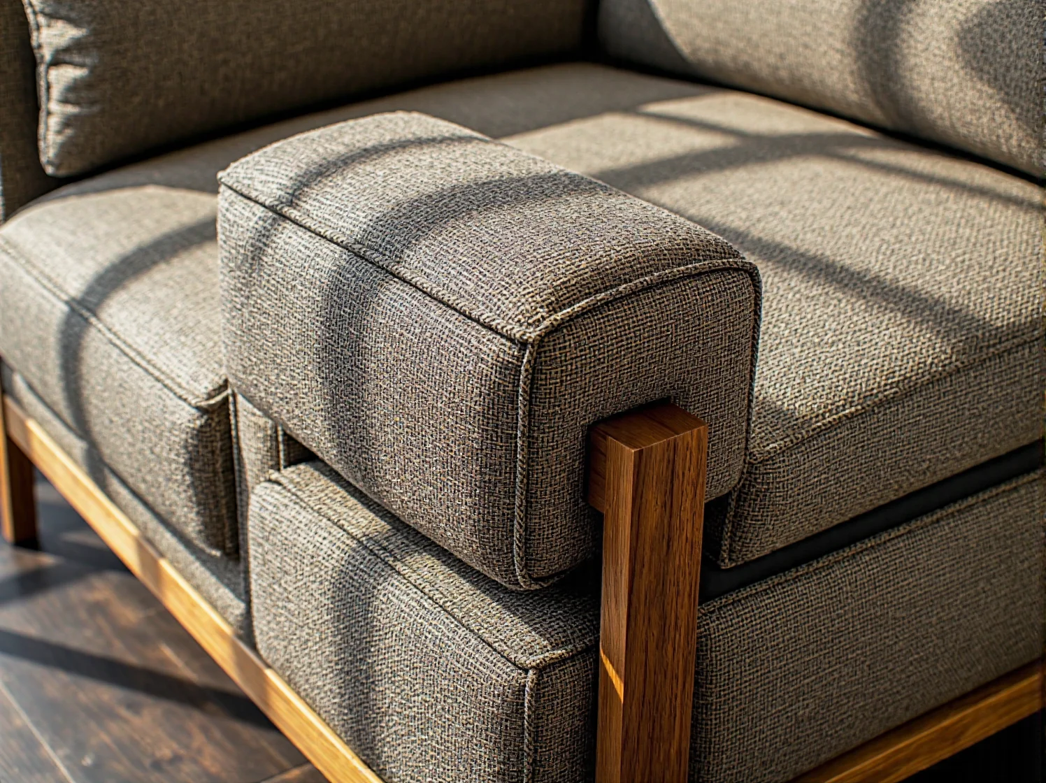 Oryginalne krzesło barowe zespawane z amortyzatorów i metalowych rur.