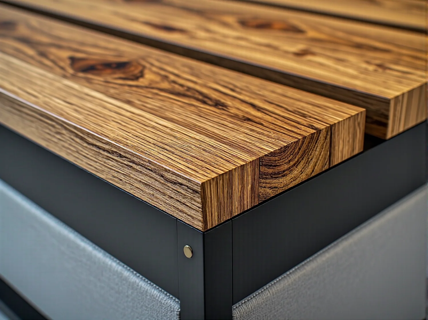 Wygodne meble modułowe do ogrodu z miękkimi poduszkami idealnymi do relaksu.